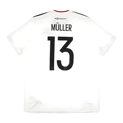 Germany 2017 Confederations Cup Home Shirt (L) Muller #13 (Good)_0