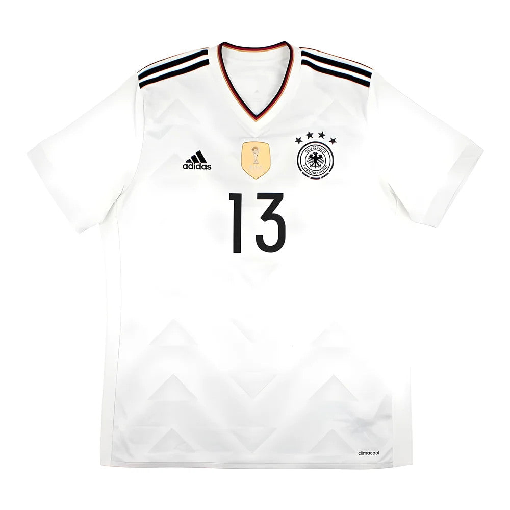 Germany 2017 Confederations Cup Home Shirt (L) Muller #13 (Good)_1