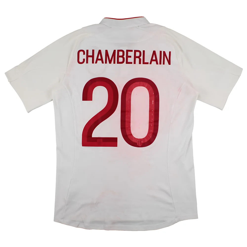 England 2012-13 Home Shirt (M) Chamberlain #20 (Fair)_0