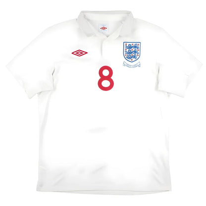 England 2009-10 Home Shirt (XL) Lampard #8 (Excellent)_1