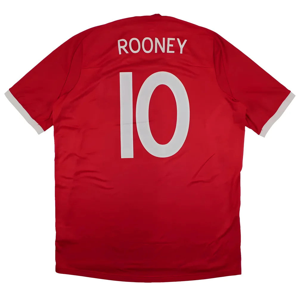 England 2010-11 Away Shirt (XL) Rooney #10 (Excellent)_0