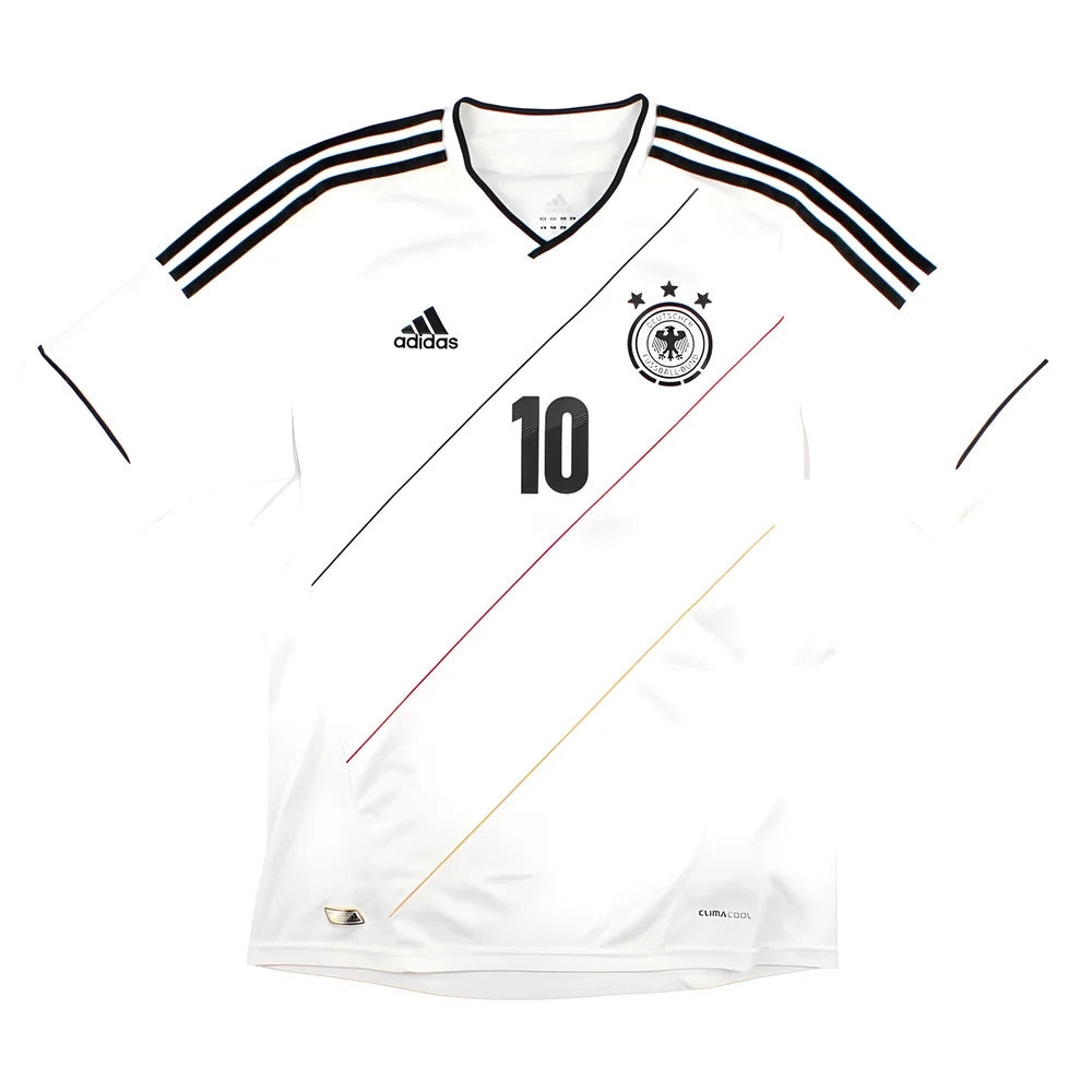 Germany 2012-13 Home Shirt (M) Podolski #10 (Excellent)_1
