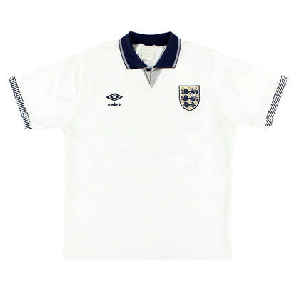 England 1990-92 Home Shirt (S) (Good)_0