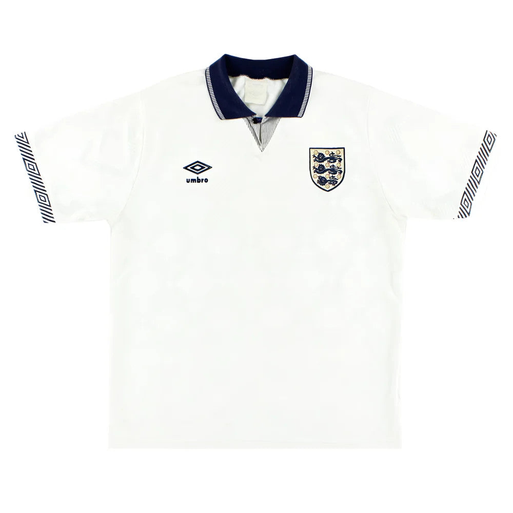 England 1990-92 Home Shirt (S) (Good)_1