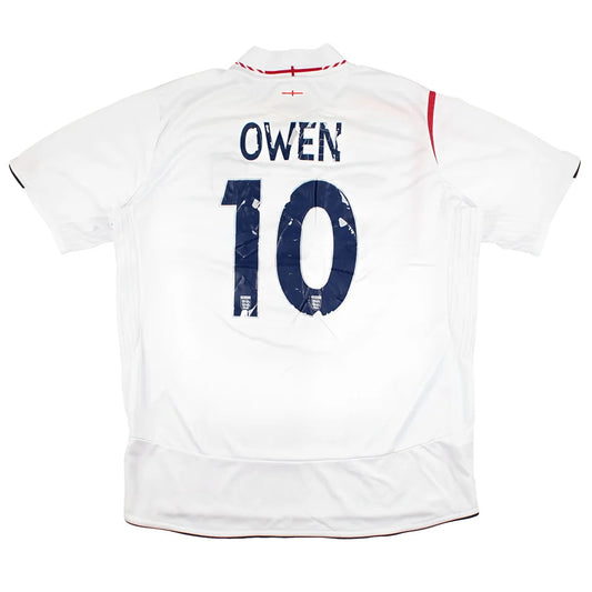 England 2005-07 Home Shirt (M) D. Bent #10 (Good)_0