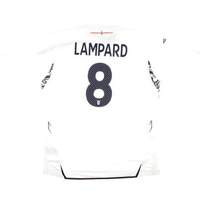 England 2007-09 Home Shirt (XL) Lampard #8 (Fair)_0