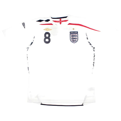 England 2007-09 Home Shirt (XL) Lampard #8 (Fair)_1
