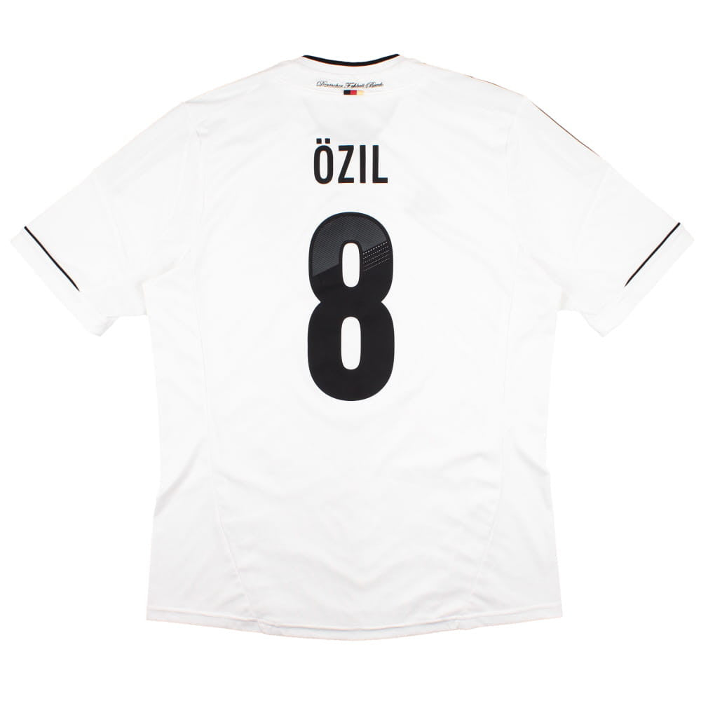 Germany 2012-13 Home Shirt (L) Ozil #8 (Mint)_0