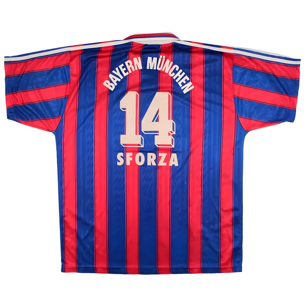 Bayern Munich 1995-97 Home Shirt (XL) Sforza #14 (Very Good)_1