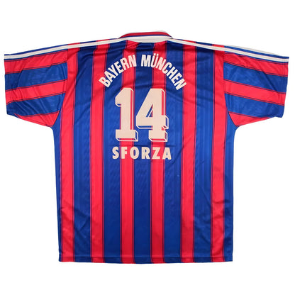 Bayern Munich 1995-97 Home Shirt (XL) Sforza #14 (Very Good)_1