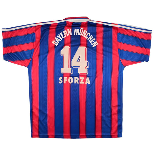 Bayern Munich 1995-97 Home Shirt (XL) Sforza #14 (Very Good)_1