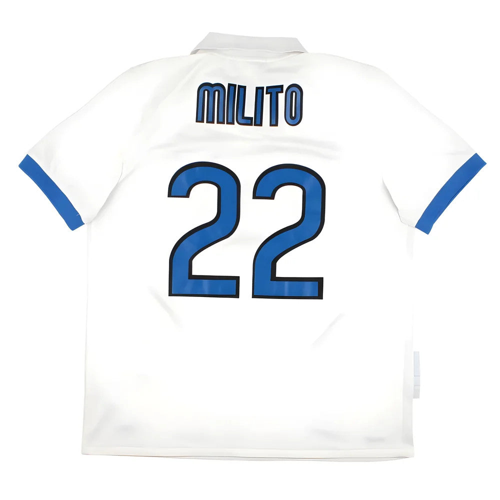 Inter Milan 2009-10 Away Shirt (L) Milito #22 (Very Good)_0