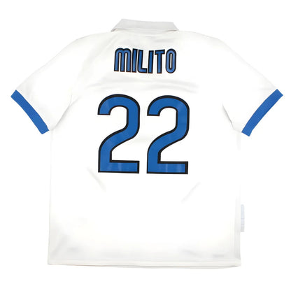 Inter Milan 2009-10 Away Shirt (L) Milito #22 (Very Good)_0