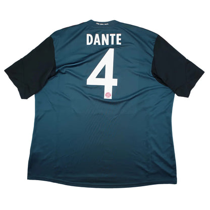 Bayern Munich 2013-14 Third Shirt (3XL) Dante #4 (Excellent)_1