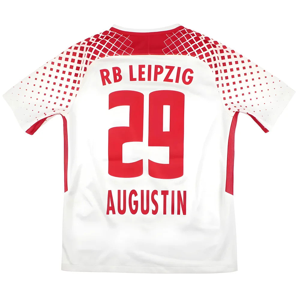 Red Bull Leipzig 2017-18 Home Shirt (M) Augustin #29 (Excellent)_0