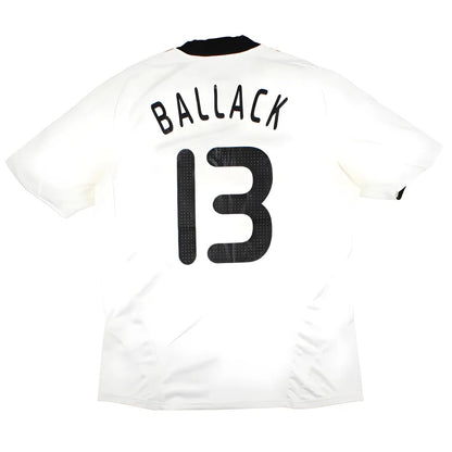 Germany 2008-10 Home Shirt (L) Ballack #13 (Good)_0