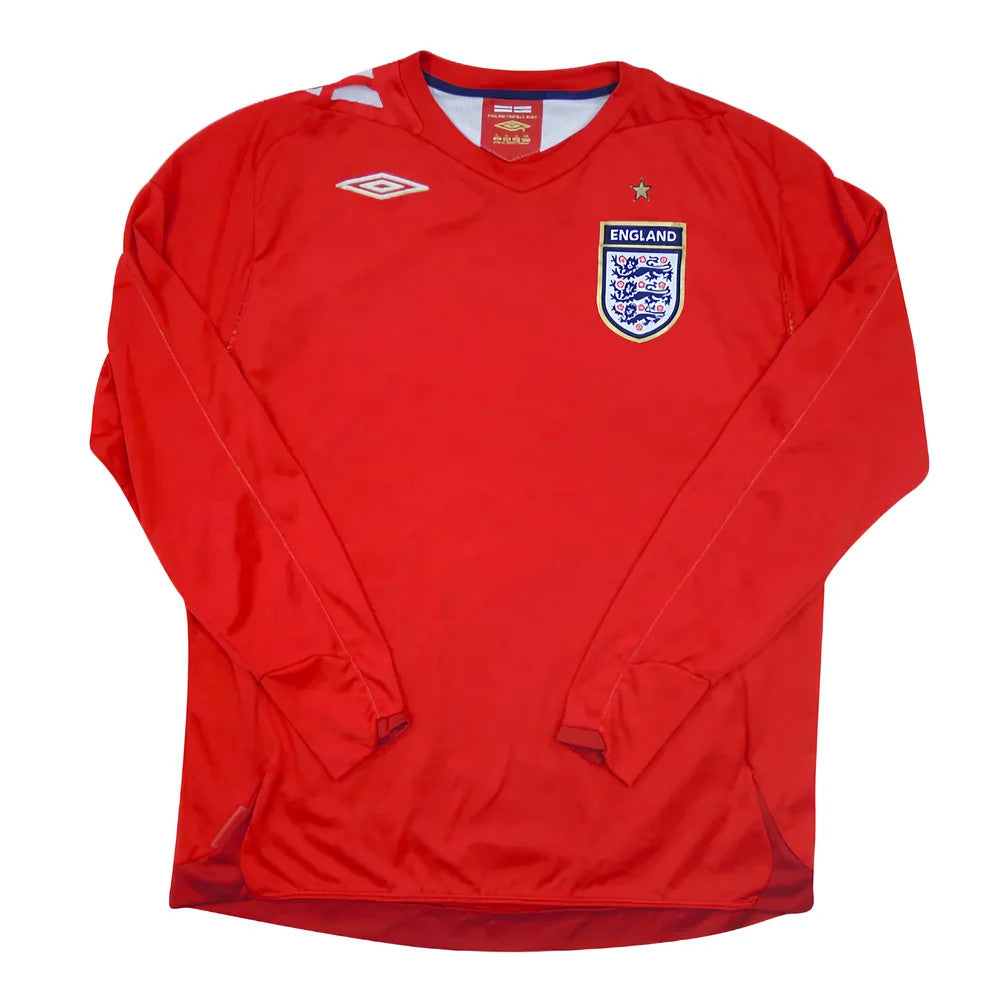 England 2006-08 Long Sleeve Away Shirt (Excellent)_1