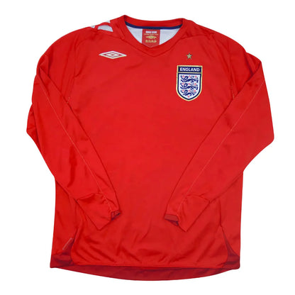 England 2006-08 Long Sleeve Away Shirt (Excellent)_1