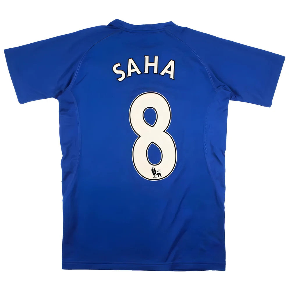Everton 2010-11 Home Shirt (Saha #8) (S) (Very Good)_0