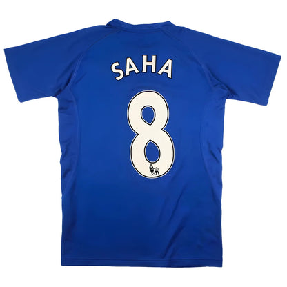 Everton 2010-11 Home Shirt (Saha #8) (S) (Very Good)_0