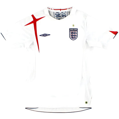 England 2005-2007 Home Shirt (XL) (Very Good)_1