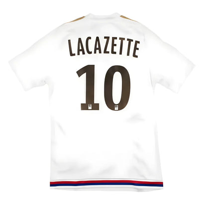 Lyon 2015-16 Third Shirt (Lacazette #10) (S) (Excellent)_0