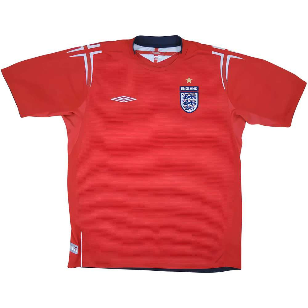 England 2004-06 Away Umbro Shirt (XXL) (Excellent)_0