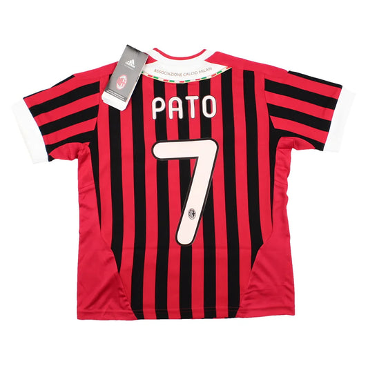 AC Milan 2011-12 Home Shirt (XSB) Pato #7 (Excellent)_1
