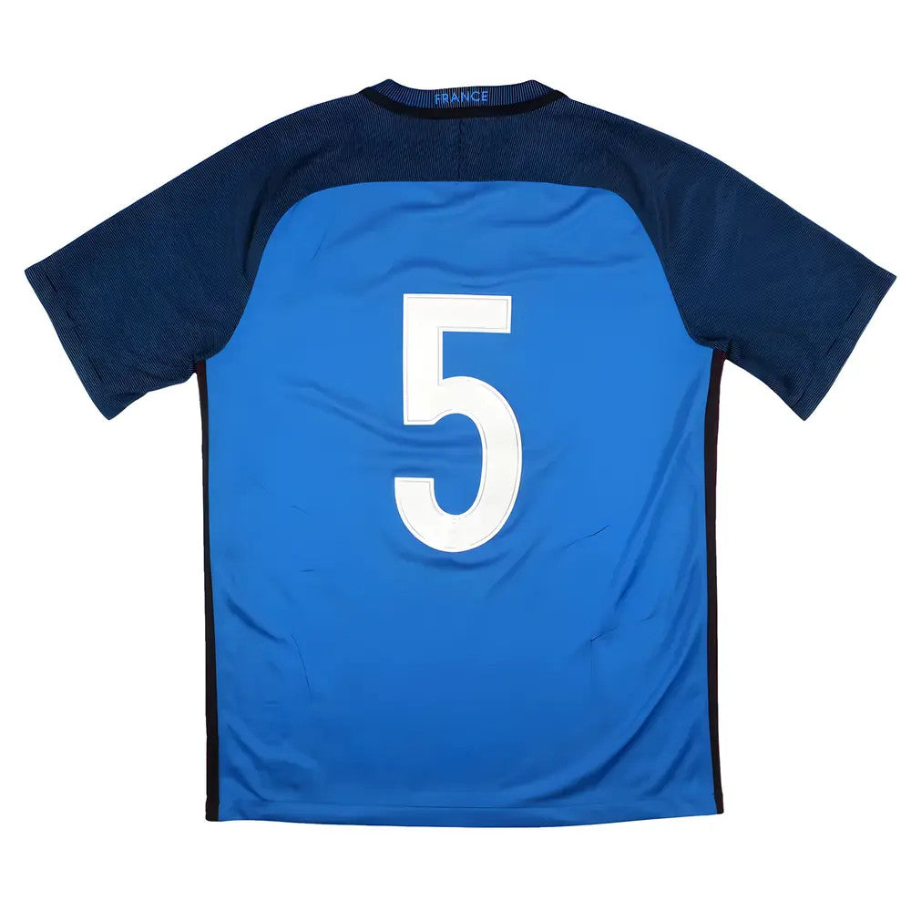 France 2016-17 Home Shirt (M) #5 (Excellent)_0