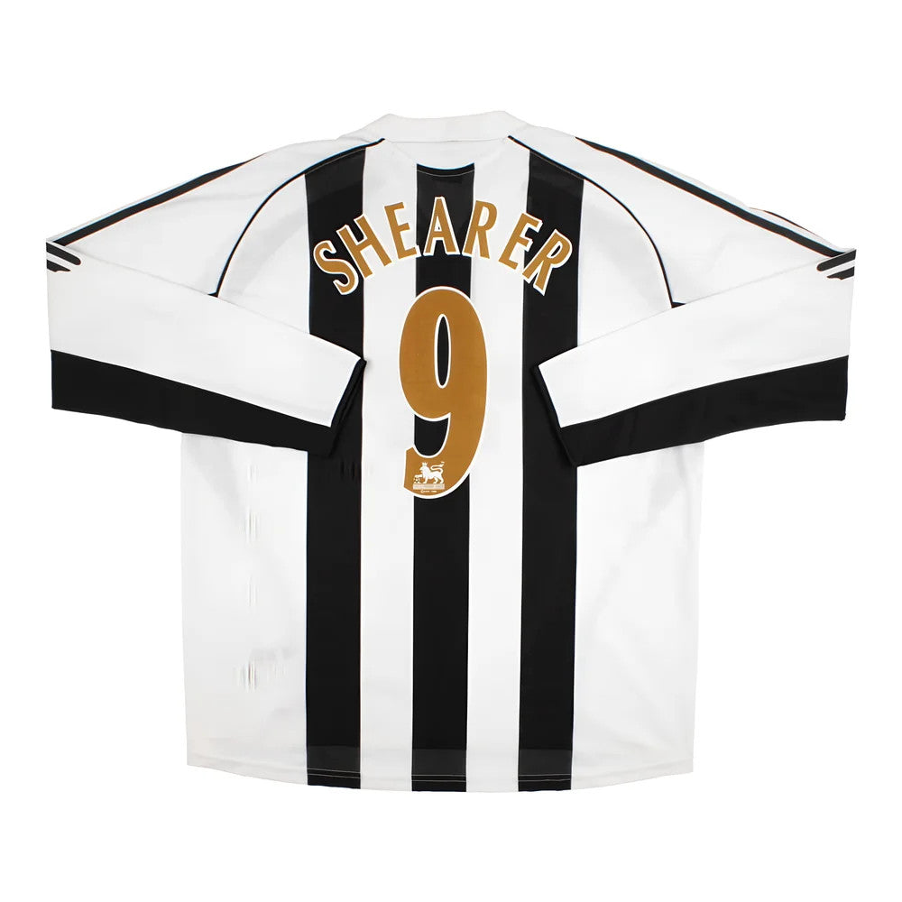 Newcastle United 2005-07 Long Sleeve Home Shirt (XL) Shearer #9 (Excellent)_0