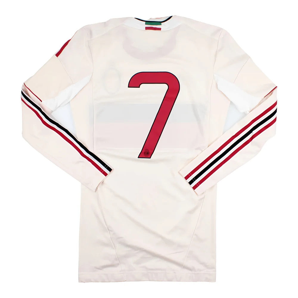 AC Milan 2012-13 Long Sleeve Player Issue Away Shirt (7 M/L) #7 (Excellent)_1