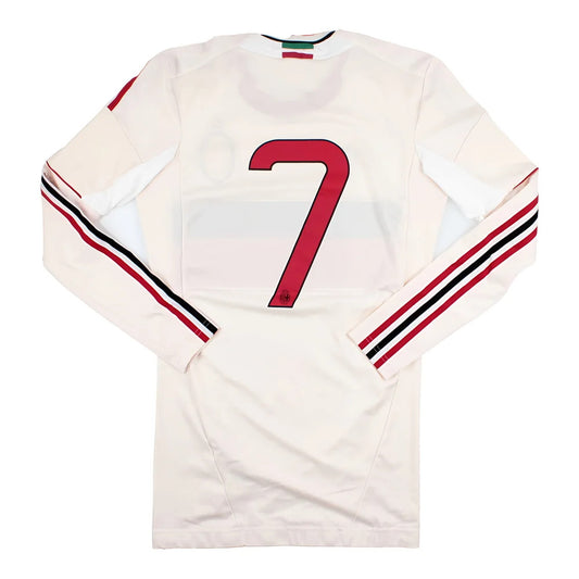 AC Milan 2012-13 Long Sleeve Player Issue Away Shirt (7 M/L) #7 (Excellent)_1