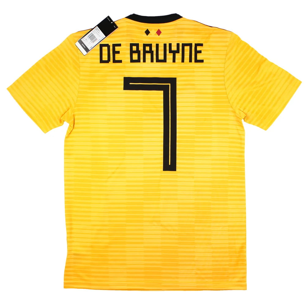 2018-2019 Belgium Away Adidas Football Shirt (S) De Bruyne #7 (BNWT)_1