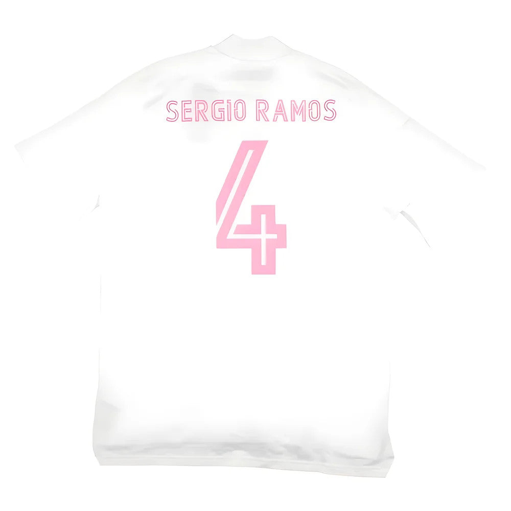 Real Madrid 2020-21 Adidas Training Shirt (L) Sergio Ramos #4 (BNWT)_0