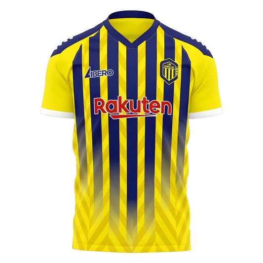  2025-2026 Rosario Central Home Concept Shirt (Libero) Adult Short Sleeve_1