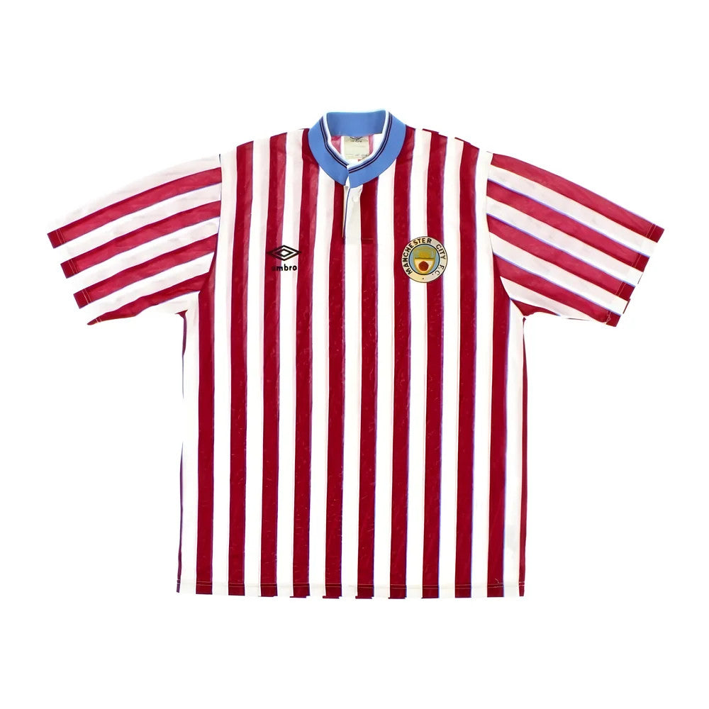 Manchester City 1988-89 Away Shirt (M) (Excellent)_1