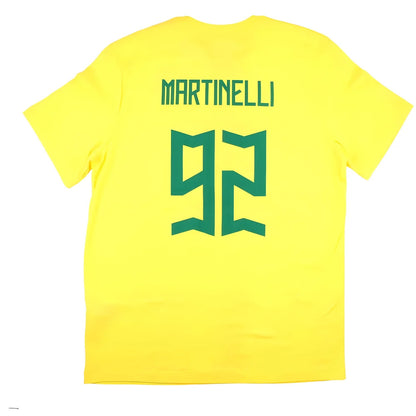 Brazil 2023-24 Nike T-Shirt (L) Martinelli #92 (BNWT)_1