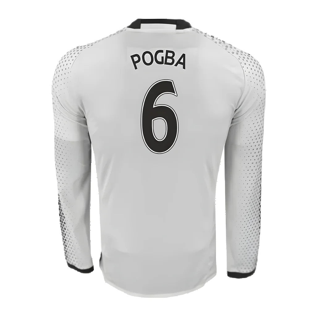 Manchester United 2016-17 Long Sleeve Third Shirt (SB) Pogba #6 (BNWT)_0