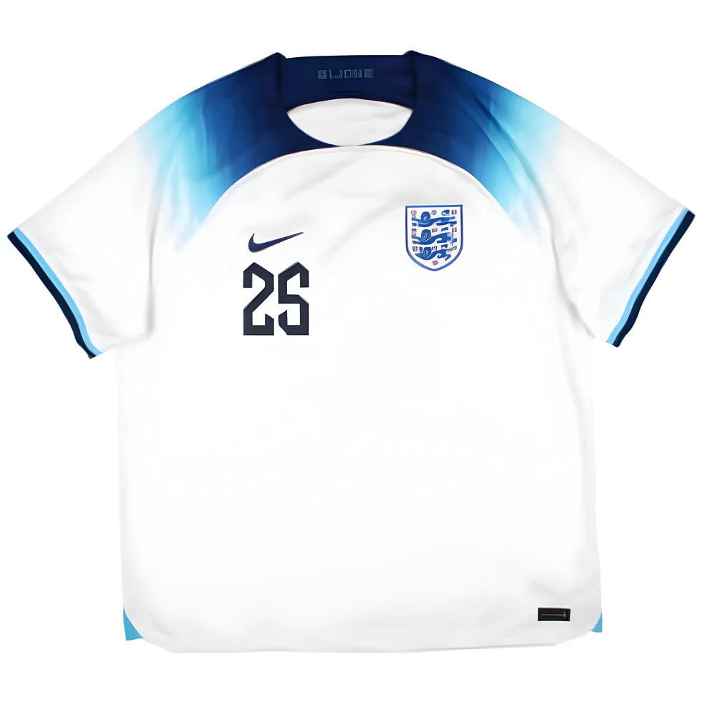 England 2022-23 Home Shirt (XXL) Saka #25 (Mint)_1