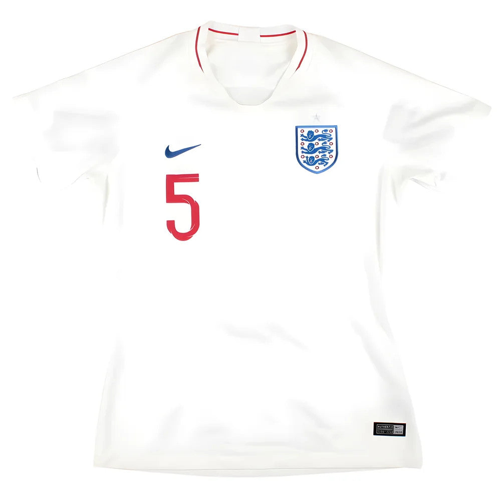 England 2018-19 Home Shirt (Womens M) Stones #5 (Excellent)_1