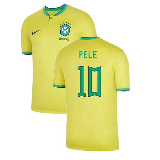 Brazil 2022-23 Home Shirt (XL) Pele #10 (Excellent)_1