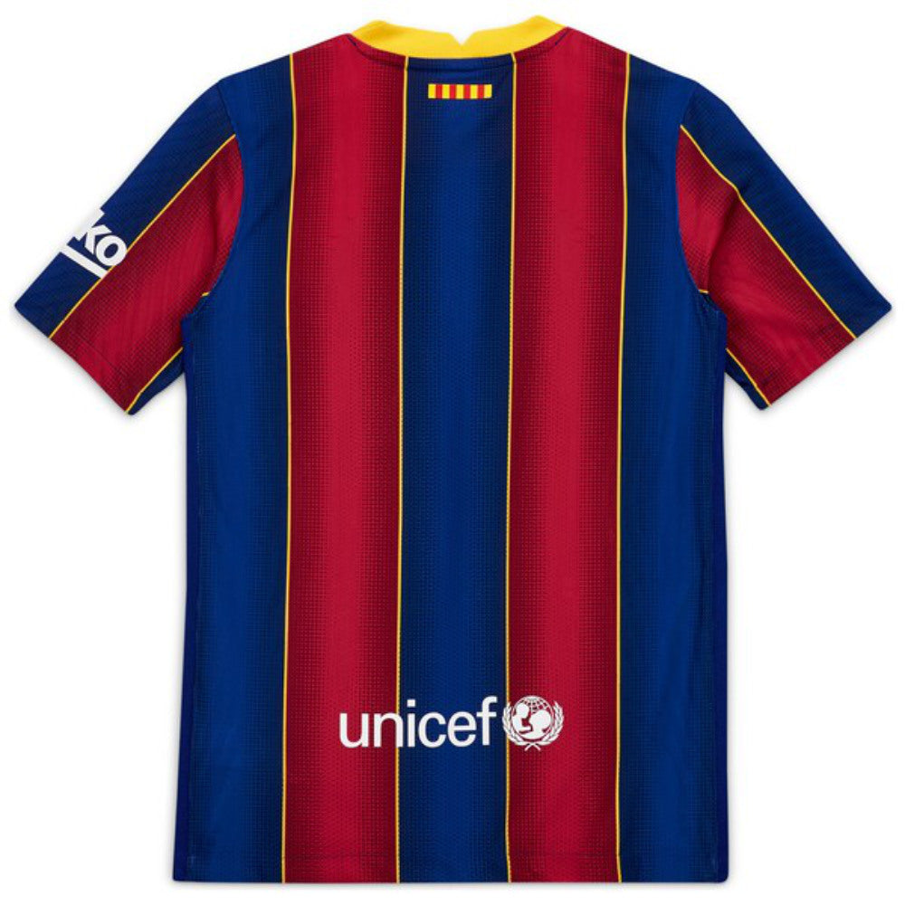 2020-2021 Barcelona Vapor Match Home Shirt (Kids) (MESSI 10)_3