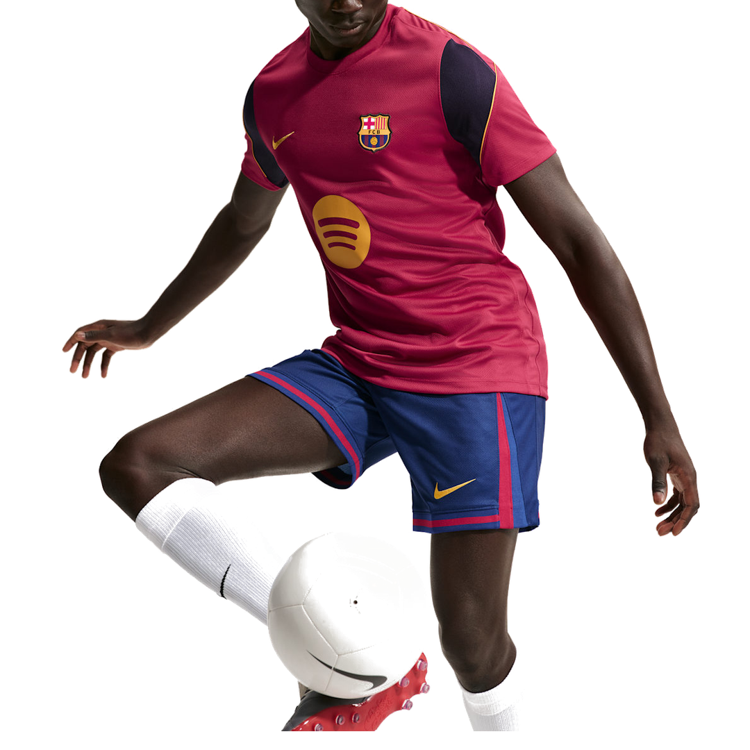 2026-2027 Barcelona Dri-Fit Strike Shirt (Noble Red)_3