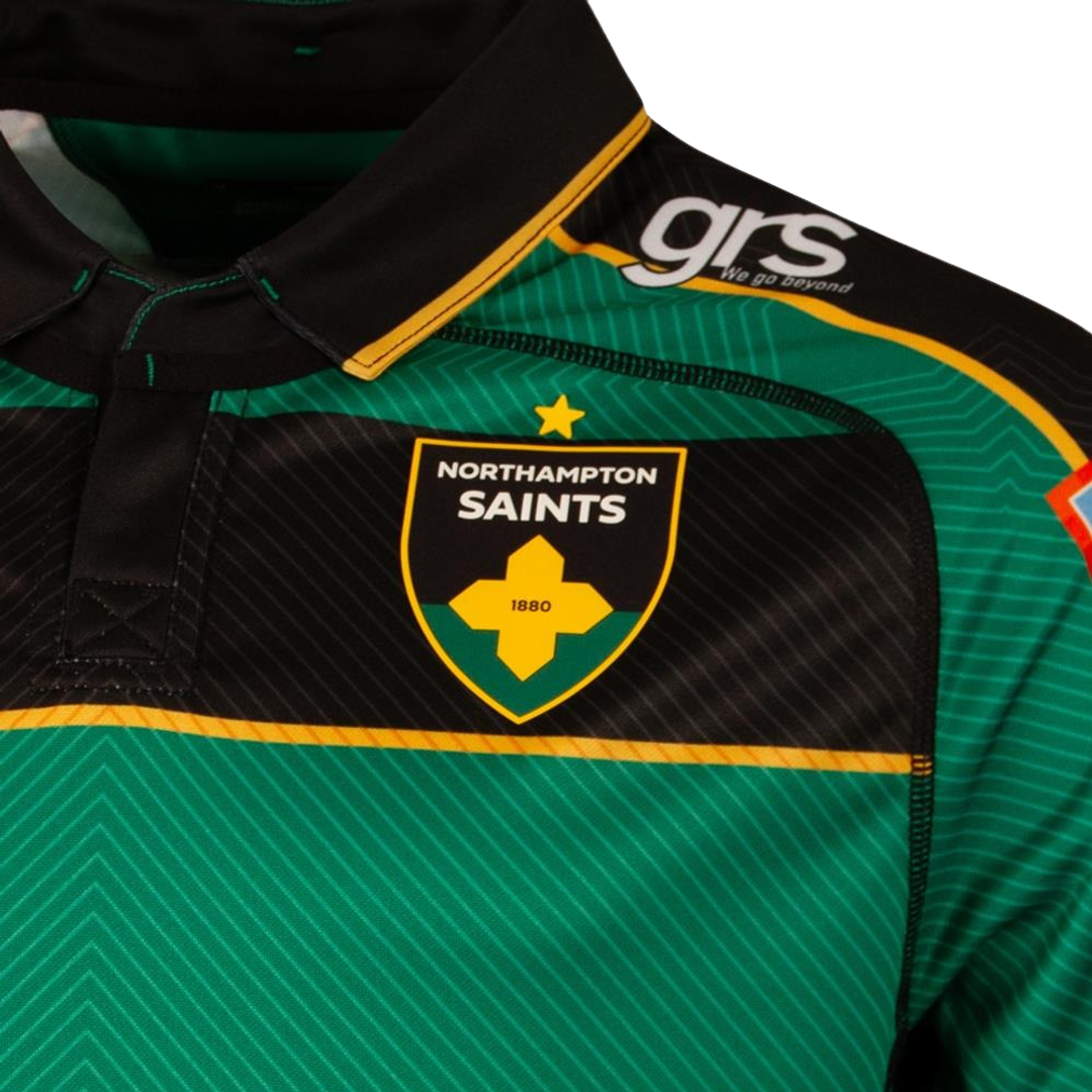 2026-2027 Northampton Saints Poly Home Shirt (Kids)_3