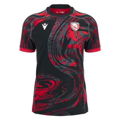 2026-2027 Gloucester Rugby Training Shirt (Black)_0