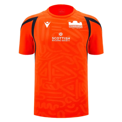 2026-2027 Edinburgh Rugby Poly Training Shirt (Orange)_0