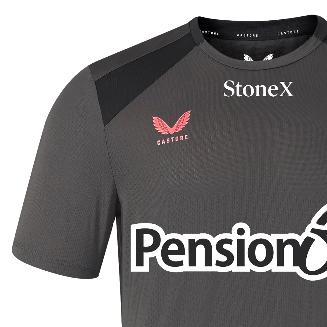 2026-2027 Saracens Rugby Training Shirt (Grey)_3