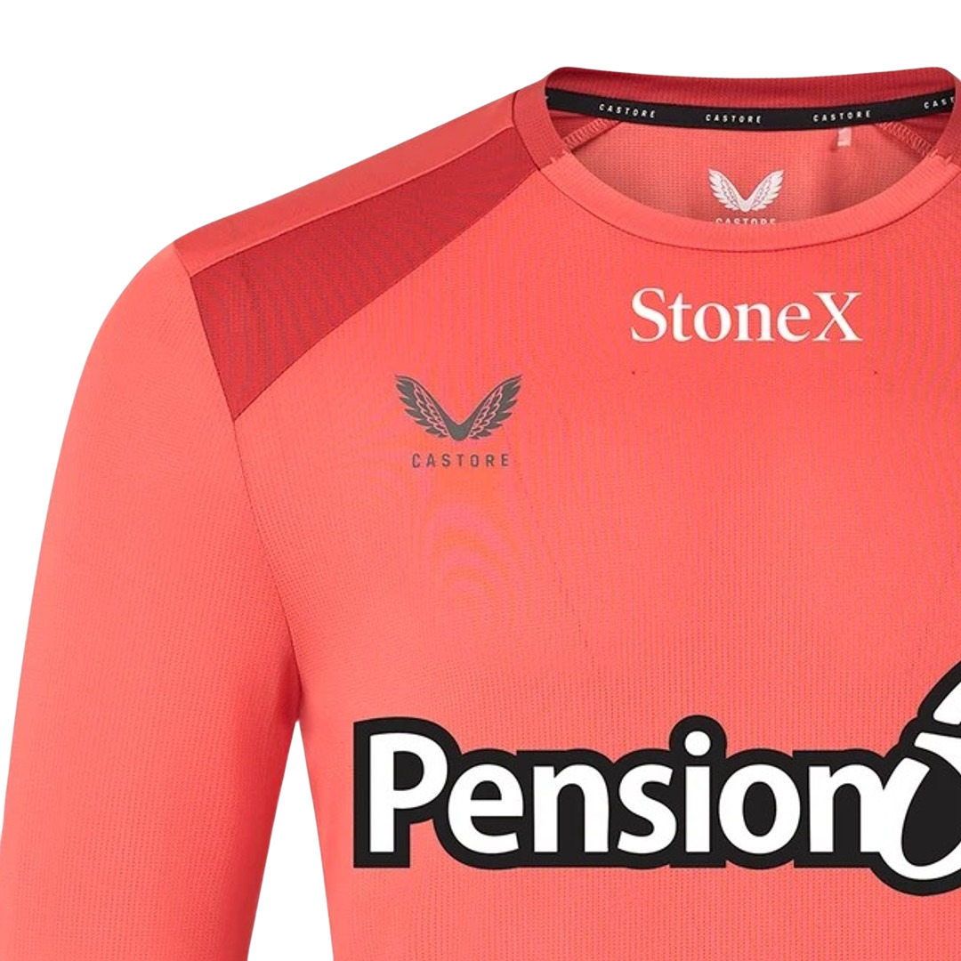 2026-2027 Saracens Rugby Long Sleeve Training Shirt (Rose)_3