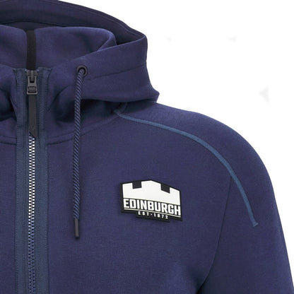 2026-2027 Edinburgh Rugby Full Zip Tech Hoodie (Navy)_3