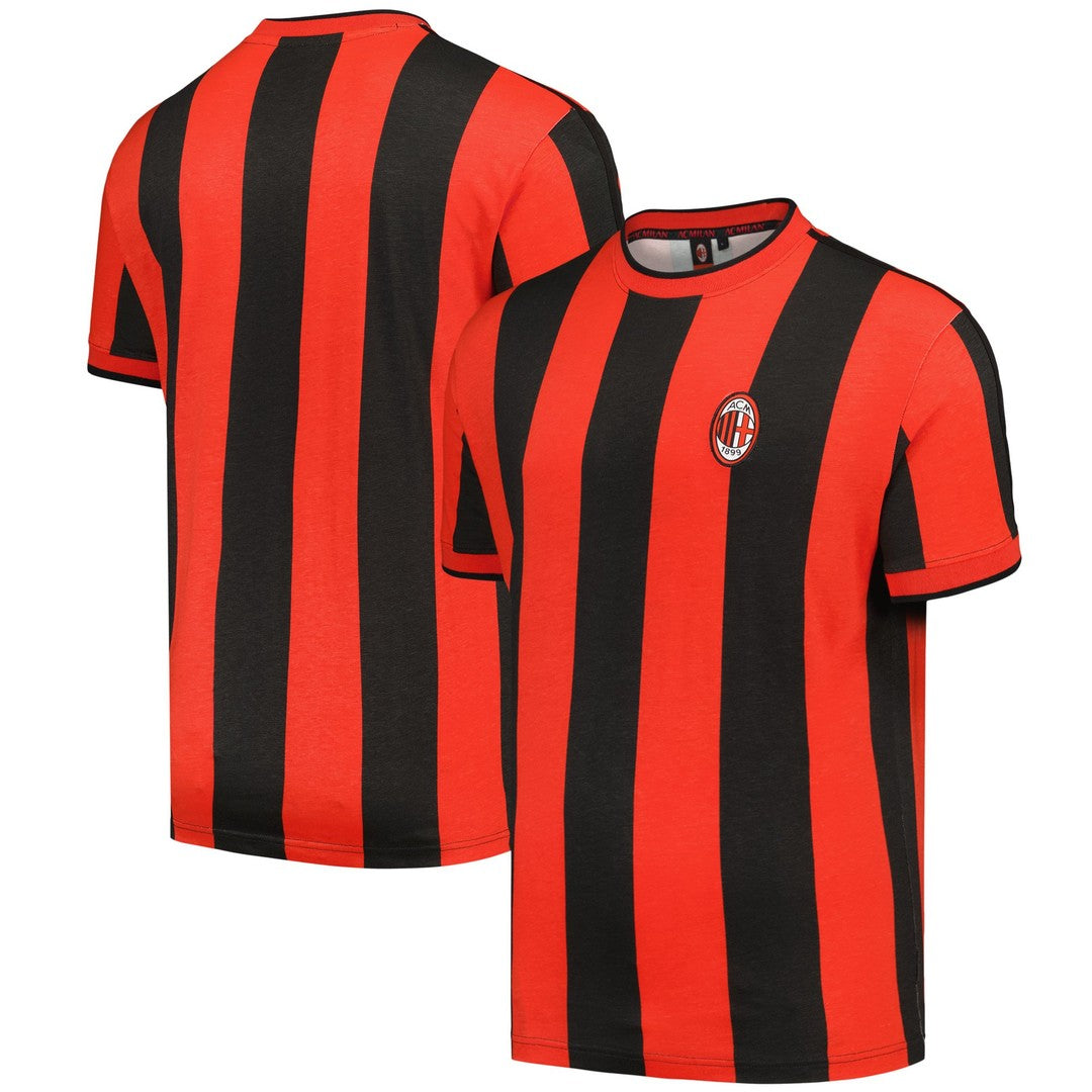 1998 AC Milan Archive T-shirt (Red-Black)_3